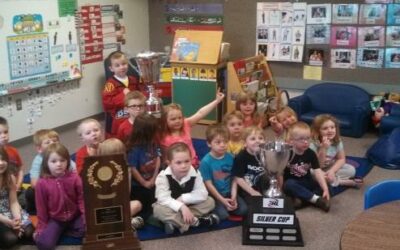 Trophies Head to School!