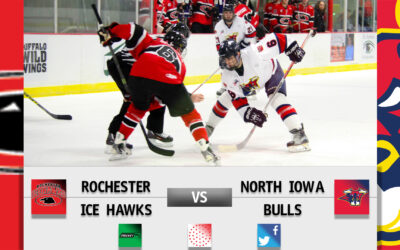 Weekend Preview: North Iowa Bulls vs. Rochester Ice Hawks