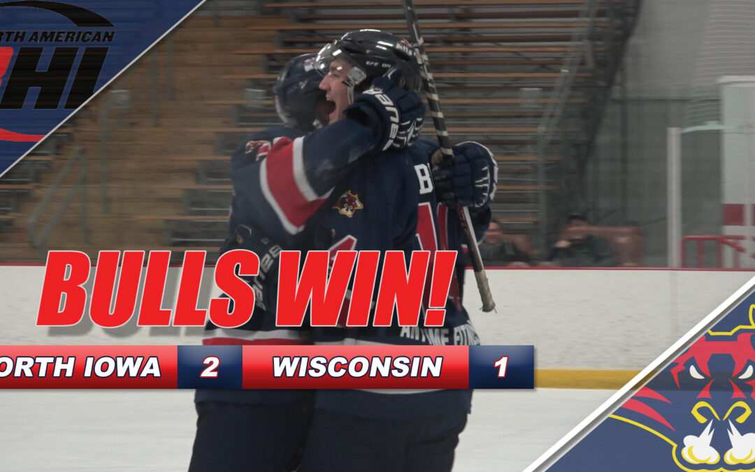Big Goal Bump Sends Bulls Home with Series Sweep