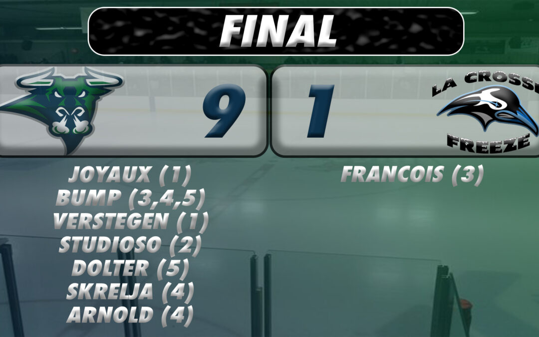 Hat Hysteria – Bump Scores Three as Bulls Win, 9-1