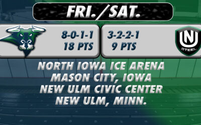 2017-18 Bulls Weekend Preview: Games 11 & 12 vs. New Ulm
