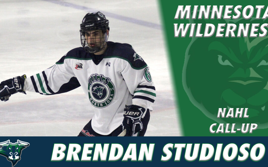 Cloquet Call-Up: Studioso Returns to NAHL, Wilderness