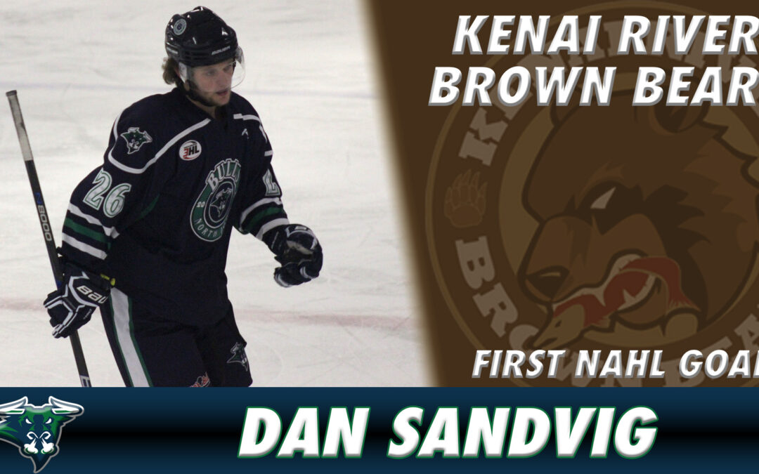 Sandvig Scores Debut Goal in NAHL For Brown Bears