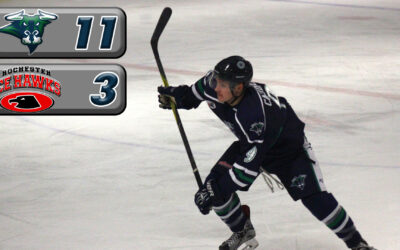 Bulls Cap Calendar Year With 11-3 Win at Rochester