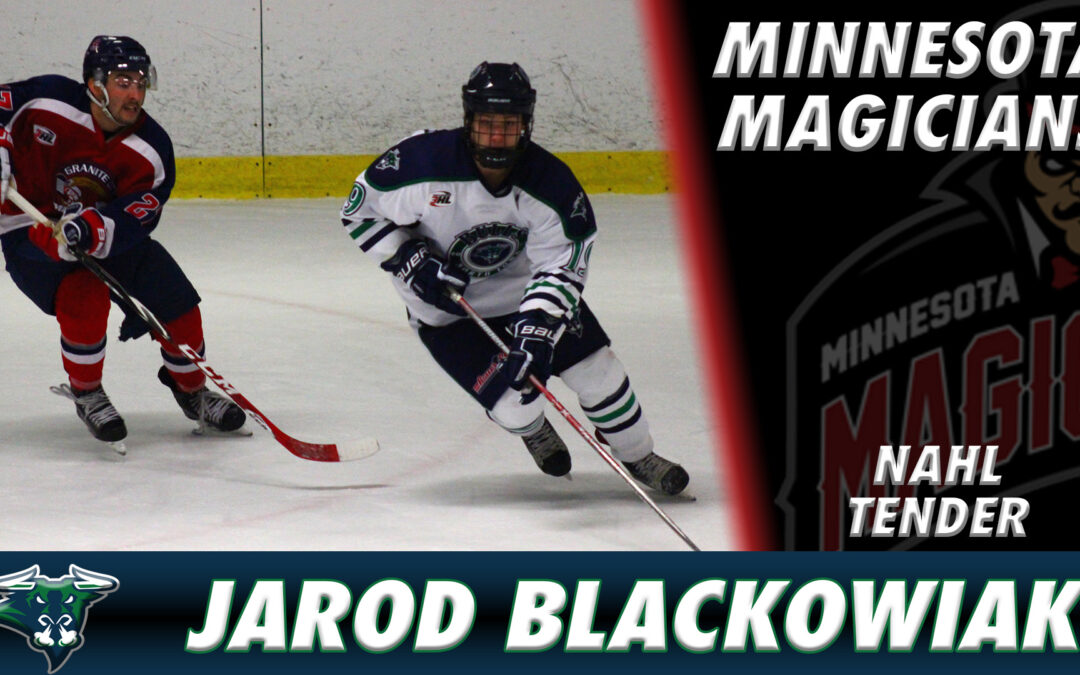 Blackowiak Tenders With Minnesota Magicians