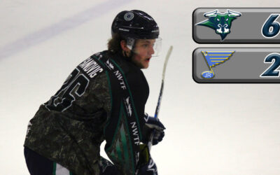 Blues, Best in Midwest, Beaten By Bulls