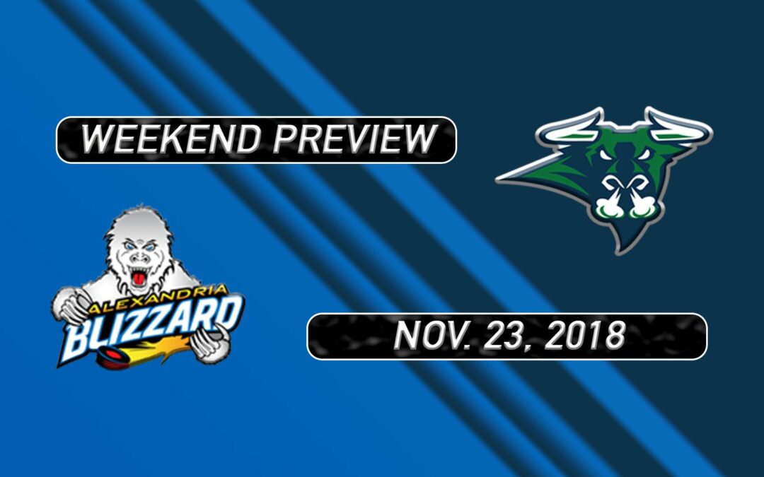 2018-19 Weekend Preview: Game 20 vs. Alexandria