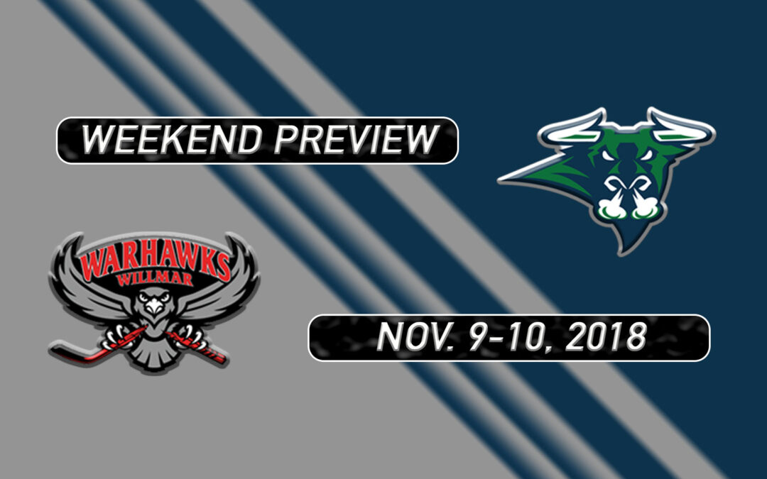 2018-19 Weekend Preview: Games 16 & 17 vs. Willmar