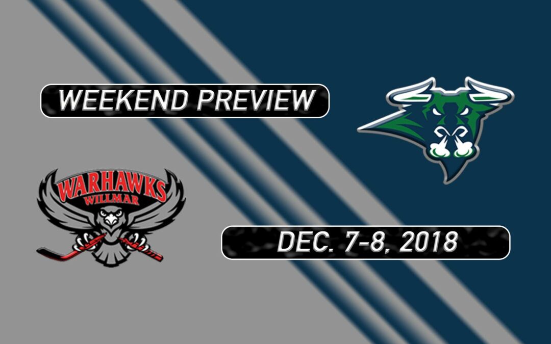 2018-19 Weekend Preview: Games 23 & 24 vs. Willmar