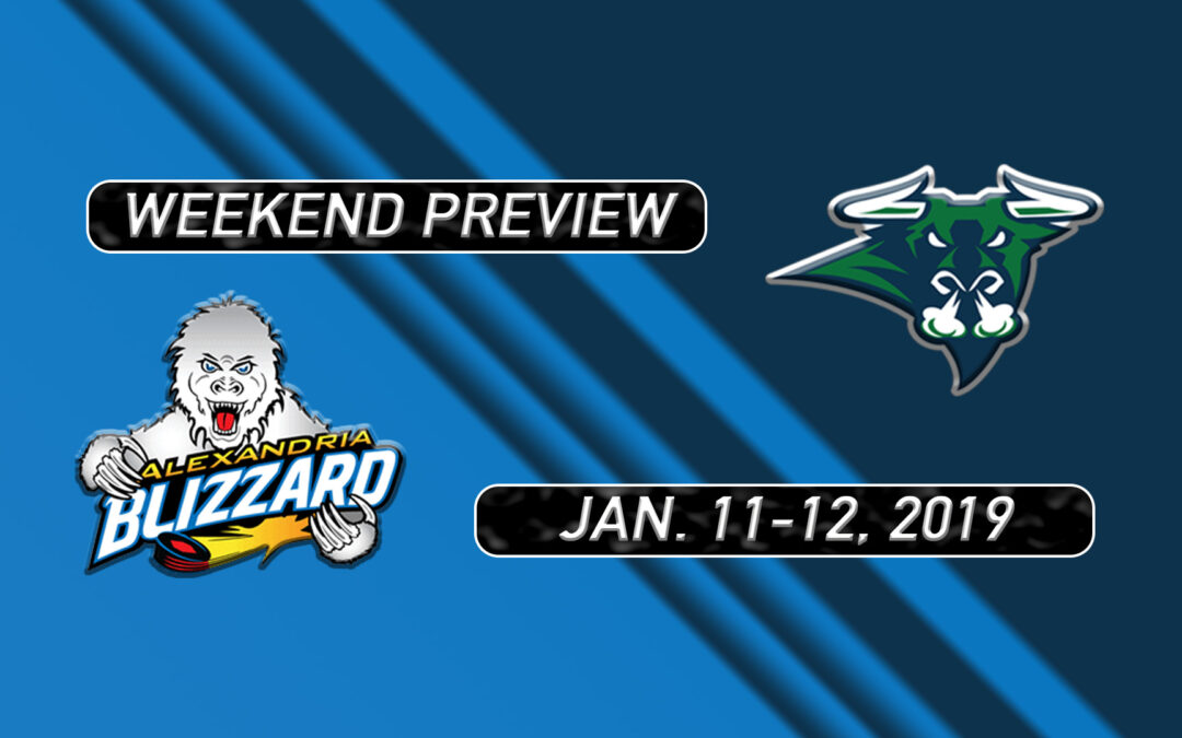 2018-19 Weekend Preview: Games 31 & 32 at Alexandria