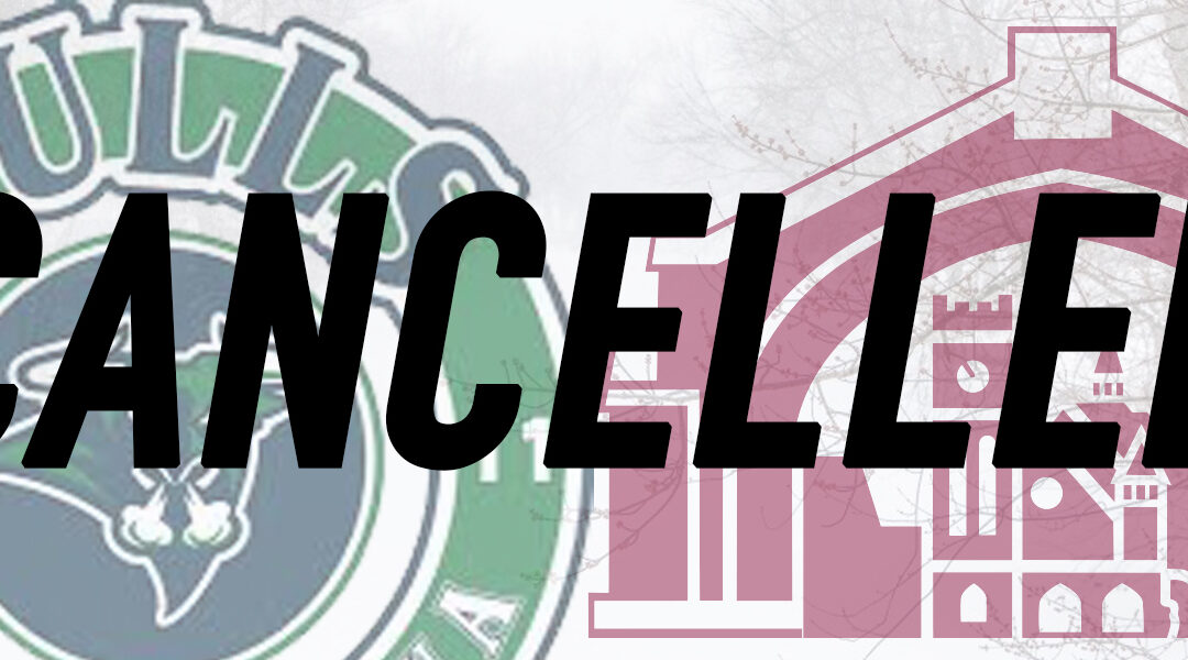 Wednesday Game at Shattuck-St. Mary’s Cancelled