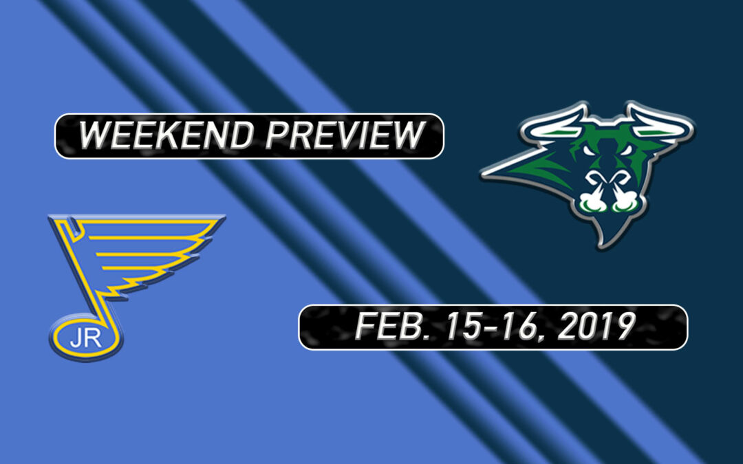 2018-19 Weekend Preview: Games 39 & 40 vs. St. Louis