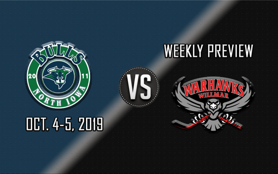 2019-20 Weekend Preview: Games 7 & 8 vs. Willmar