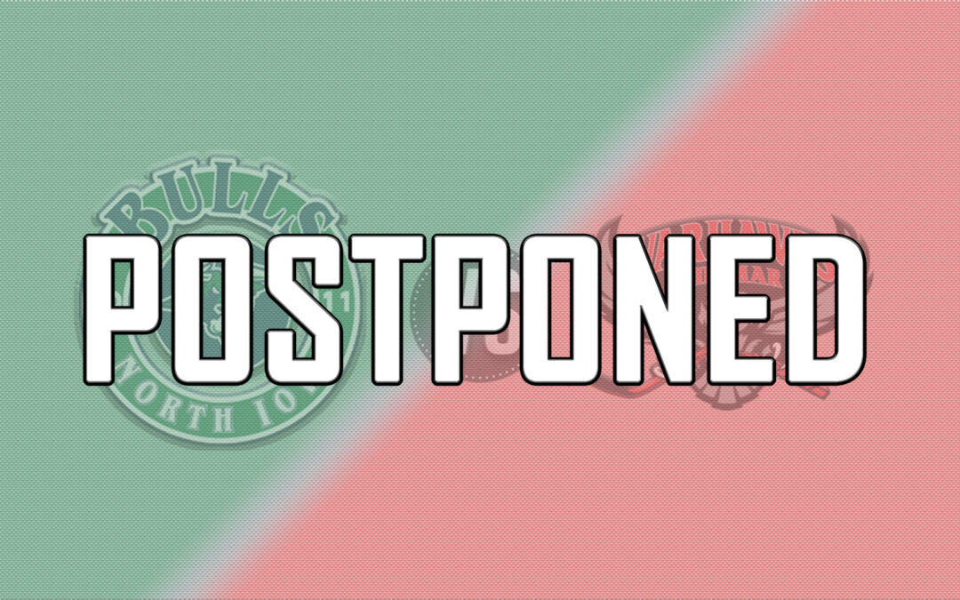 Wednesday’s Game at Willmar Postponed