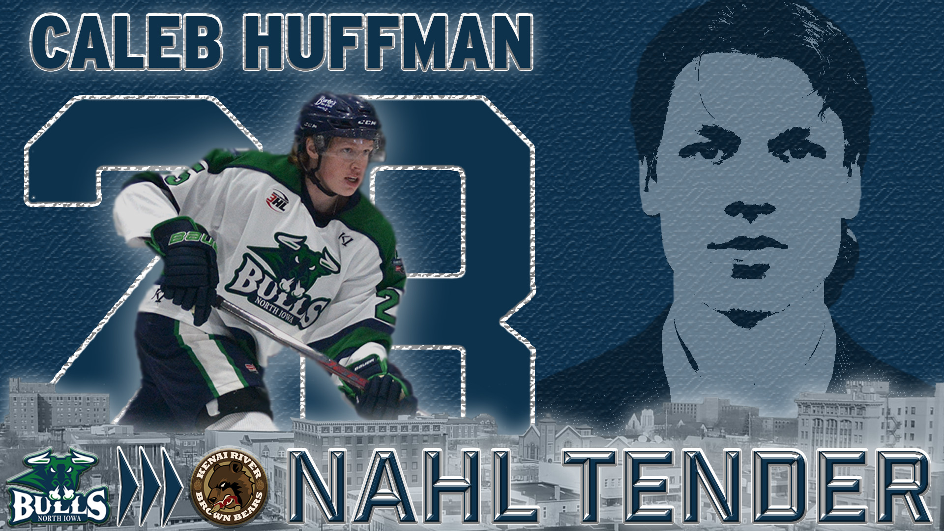 Bulls Commitment 2020-21 CALEB HUFFMAN KENAI RIVER