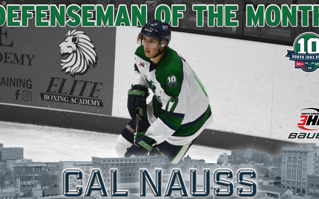 Nauss Earns League’s Star of the Month Honor