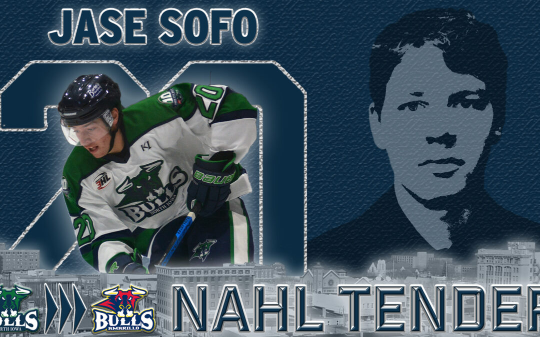 Sofo Signs Tender With NAHL’s Amarillo Bulls