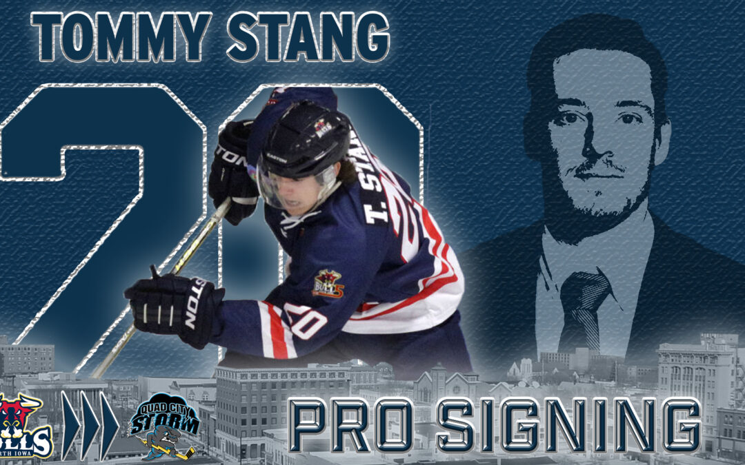 Stang Storms Into Pro Hockey With Quad City