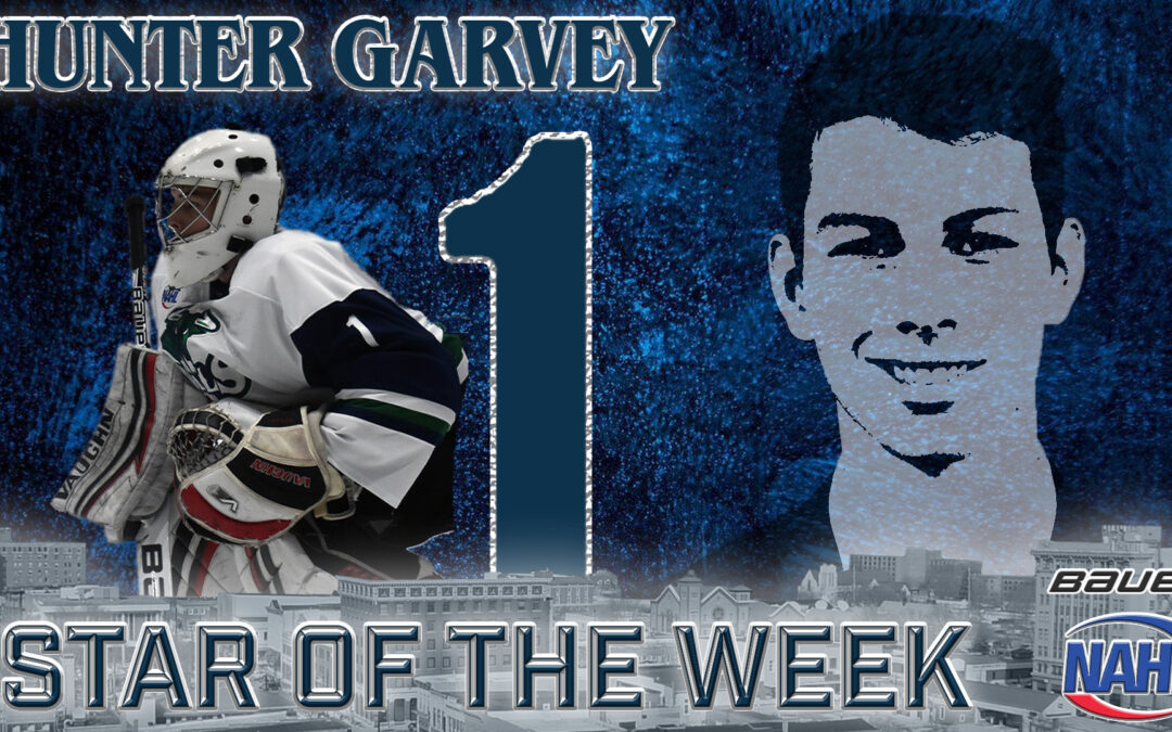 Garvey Named NAHL’s Central Division Star of the Week