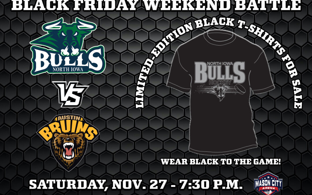 Bulls Welcome Bruins For “Black Friday Weekend Battle”