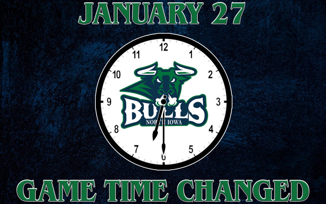 Bulls Announce Game Time Change For January 27