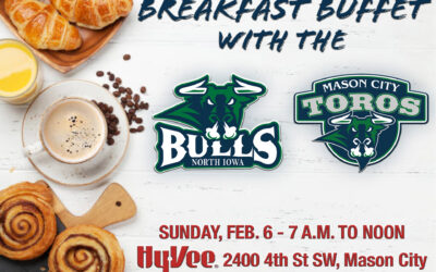 Bulls, Toros Welcome Fans to HyVee For Breakfast Sunday