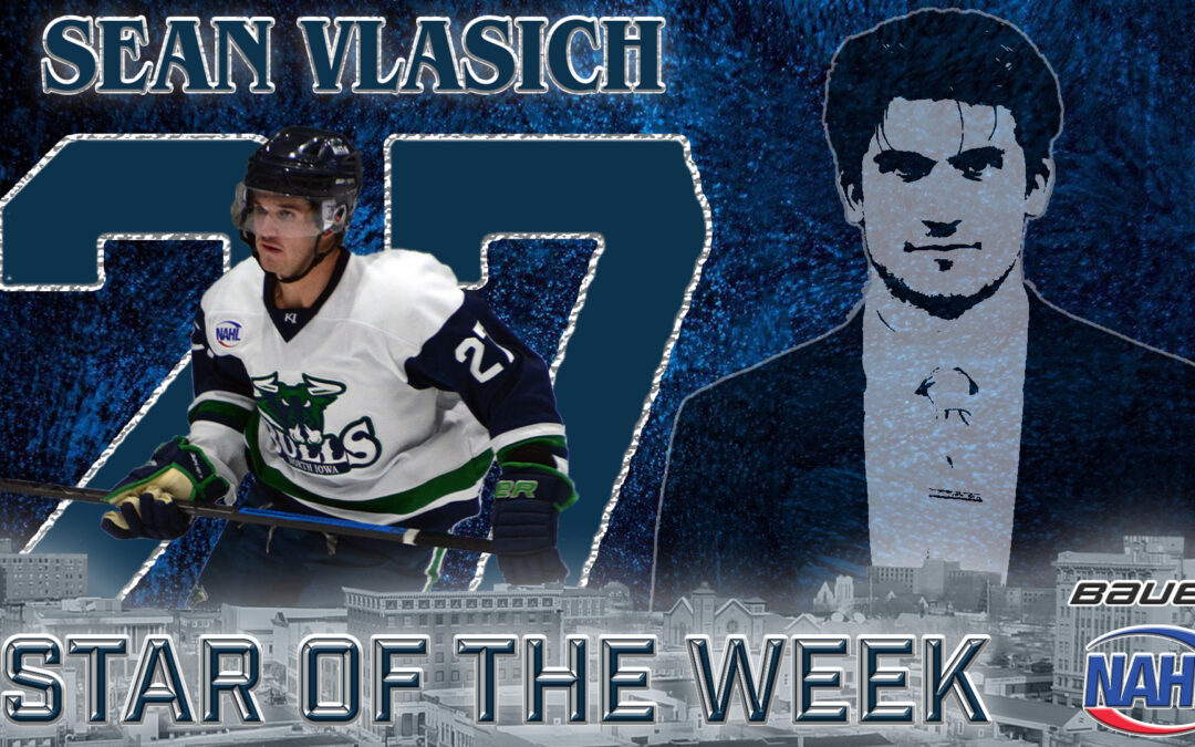 Vlasich Lands NAHL’s Central Division Star of the Week Award