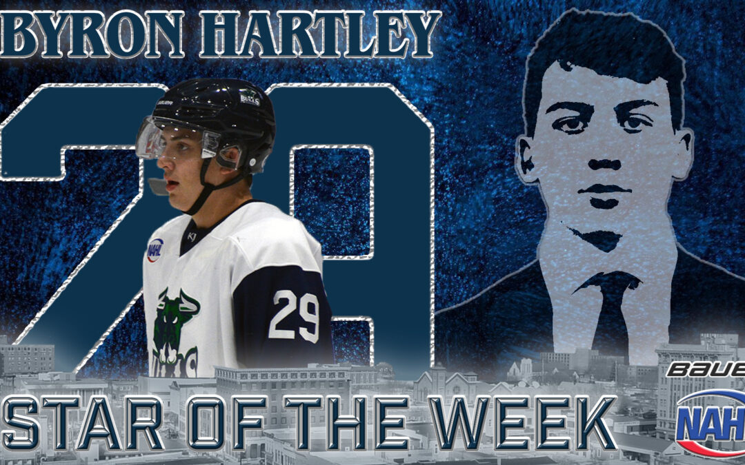 Hartley Collects Bulls’ Latest Star of the Week Honor