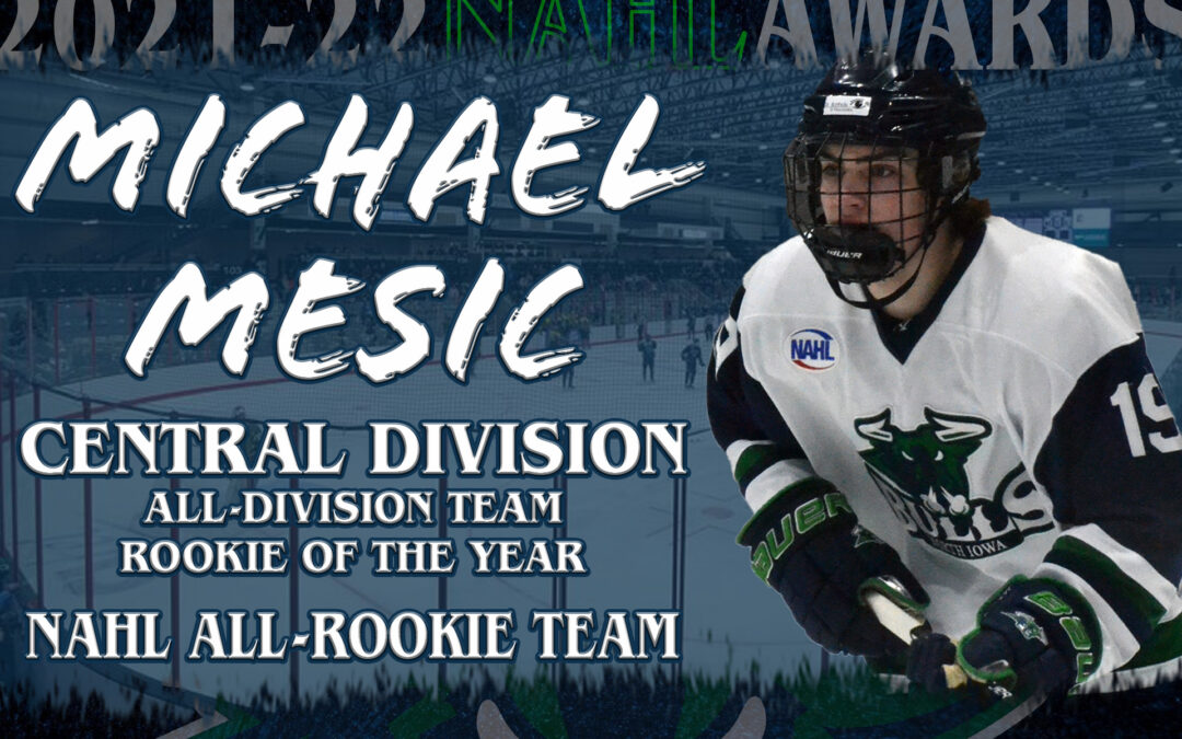 Mesic Finishes With Several NAHL Awards