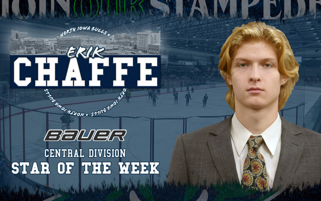 Lockdown Goaltending Locks Down Star of the Week For Chaffe