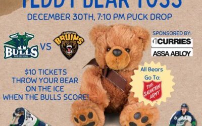 Teddy Bear Toss On December 30th!